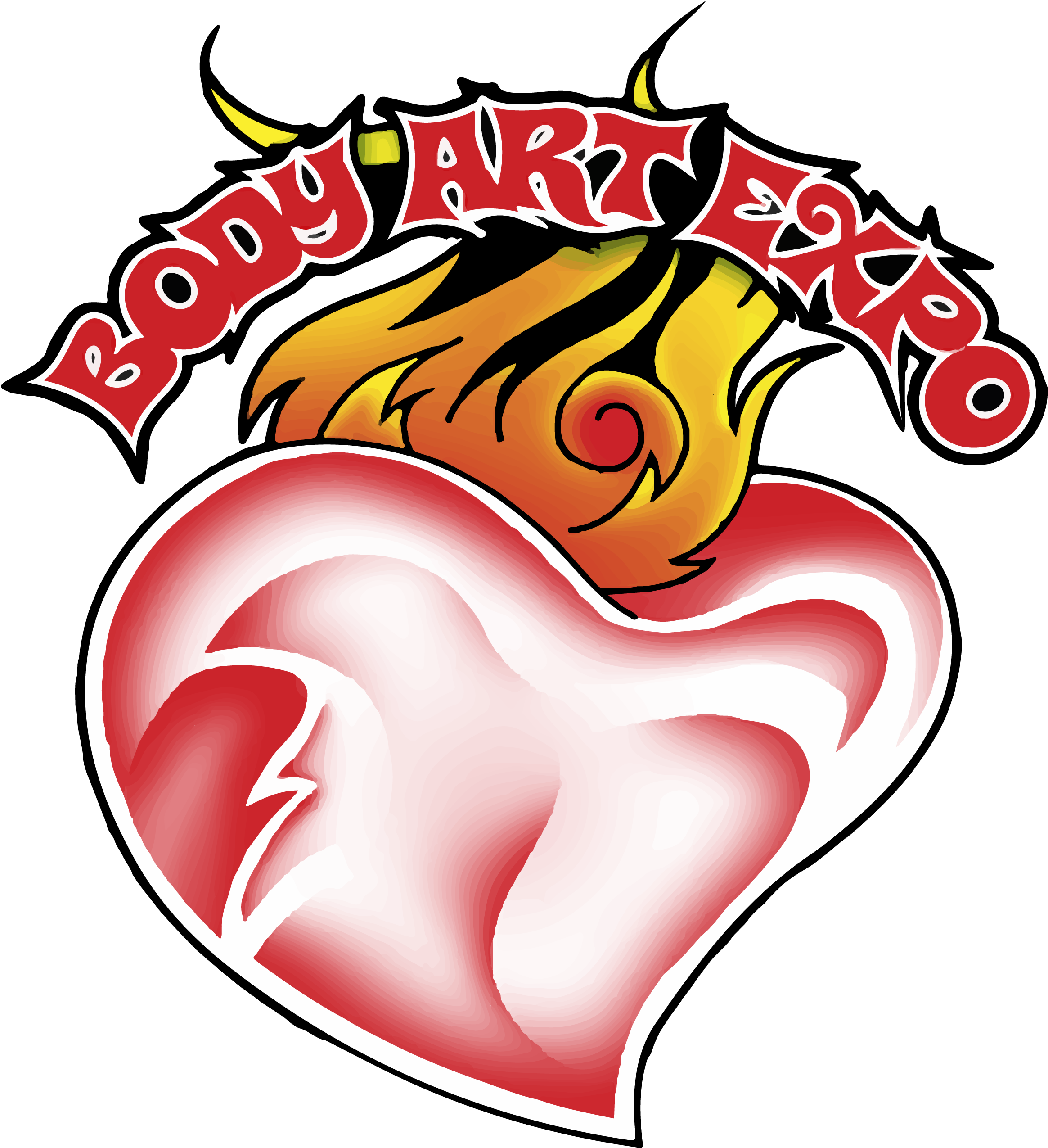 Body Art Expo Clipart (2717x3075), Png Download
