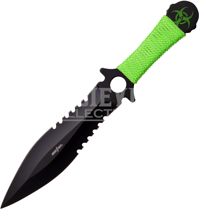 3 Piece Biohazard Throwing Knives - Hunting Knife Clipart (850x850), Png Download