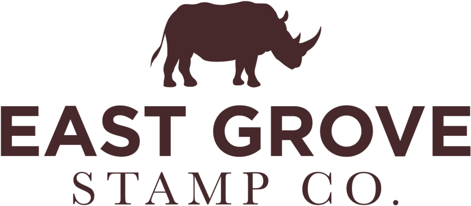 East Grove Stamp Co Clipart (1000x432), Png Download