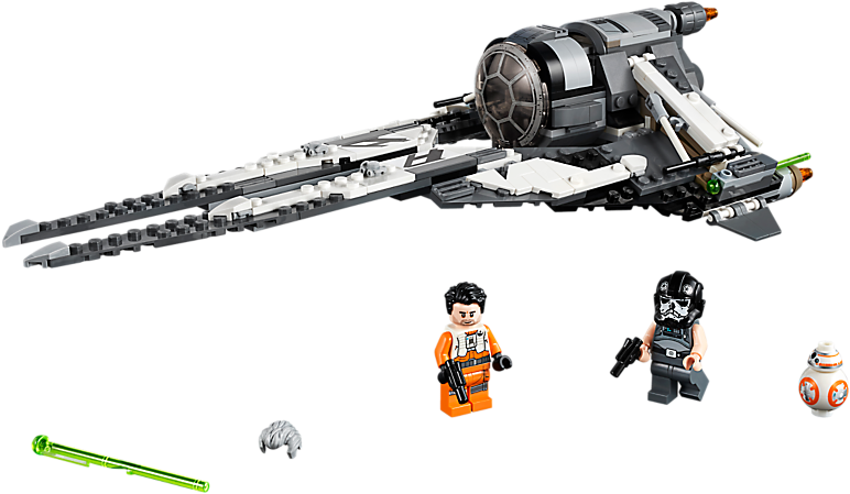 75242-800x600 - Lego Black Ace Tie Interceptor Clipart (800x600), Png Download