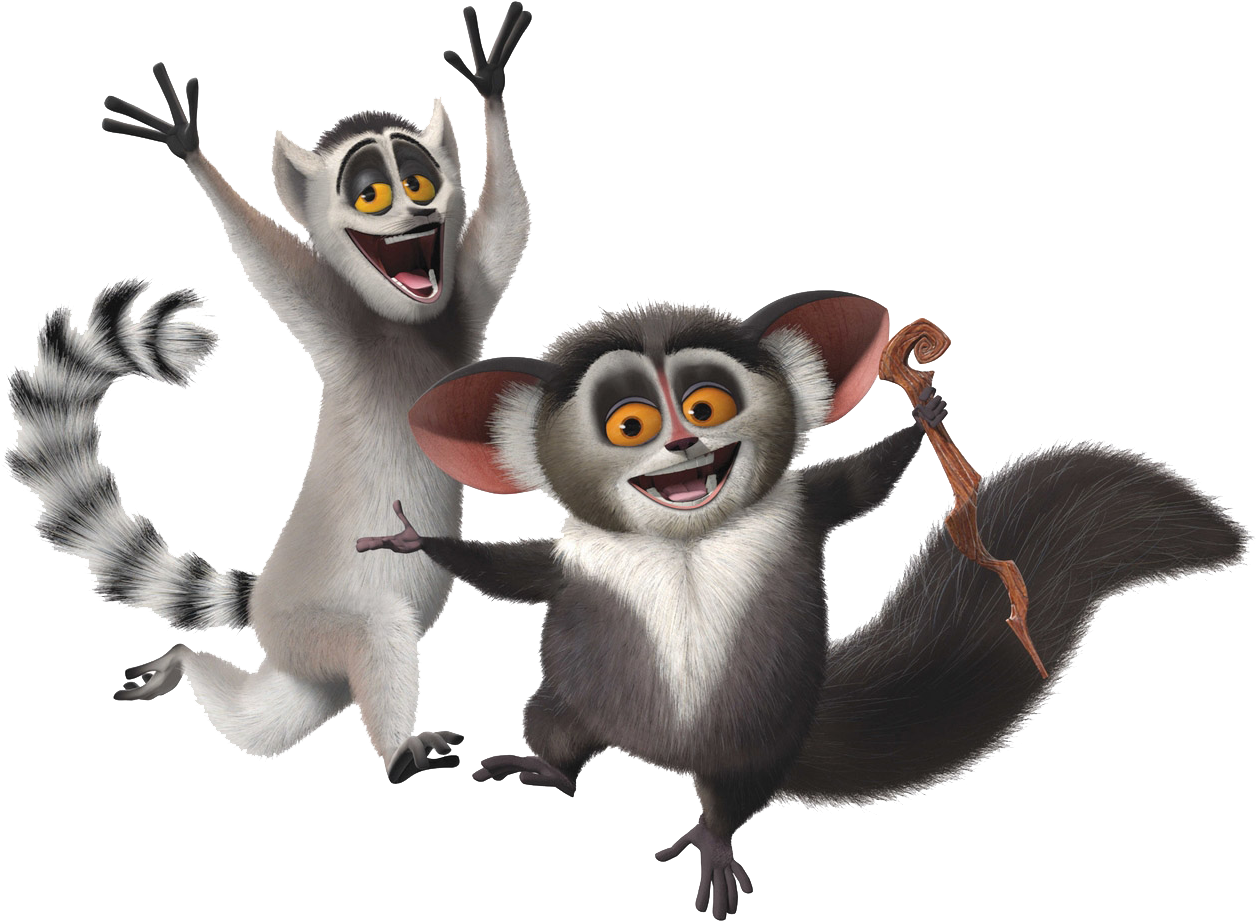 Madagascar Icons [png 1280x1024] Png - King Julian Clipart (1280x1024), Png Download