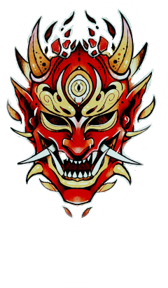Oni Freetoedit - Illustration Clipart (240x410), Png Download