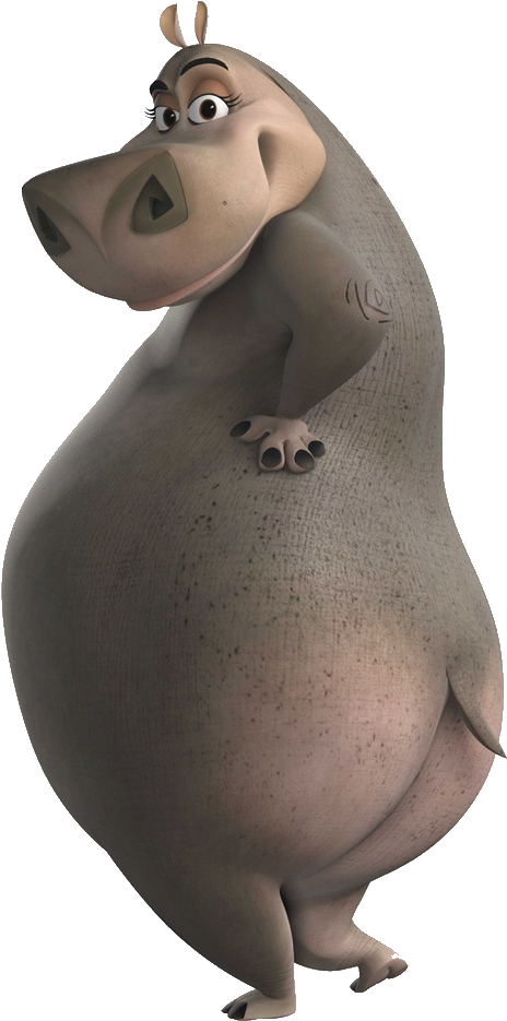 560 X 960 11 - Gloria Madagascar Deitada Clipart (560x960), Png Download