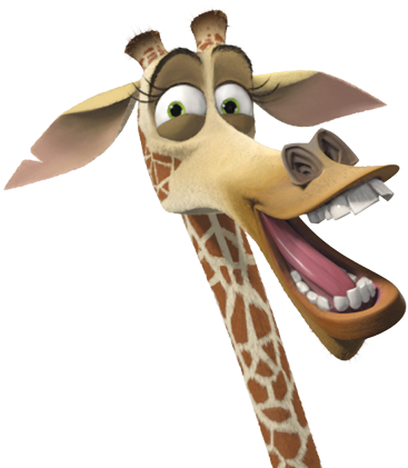 Drawing Hippopotamus Giraffe Madagascar - Melman Madagascar Clipart (735x420), Png Download