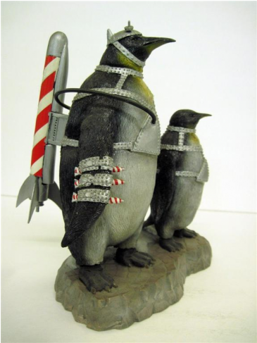 Batman Returns Penguin 1/4 Scale Action Figure - Figurine Clipart (606x606), Png Download