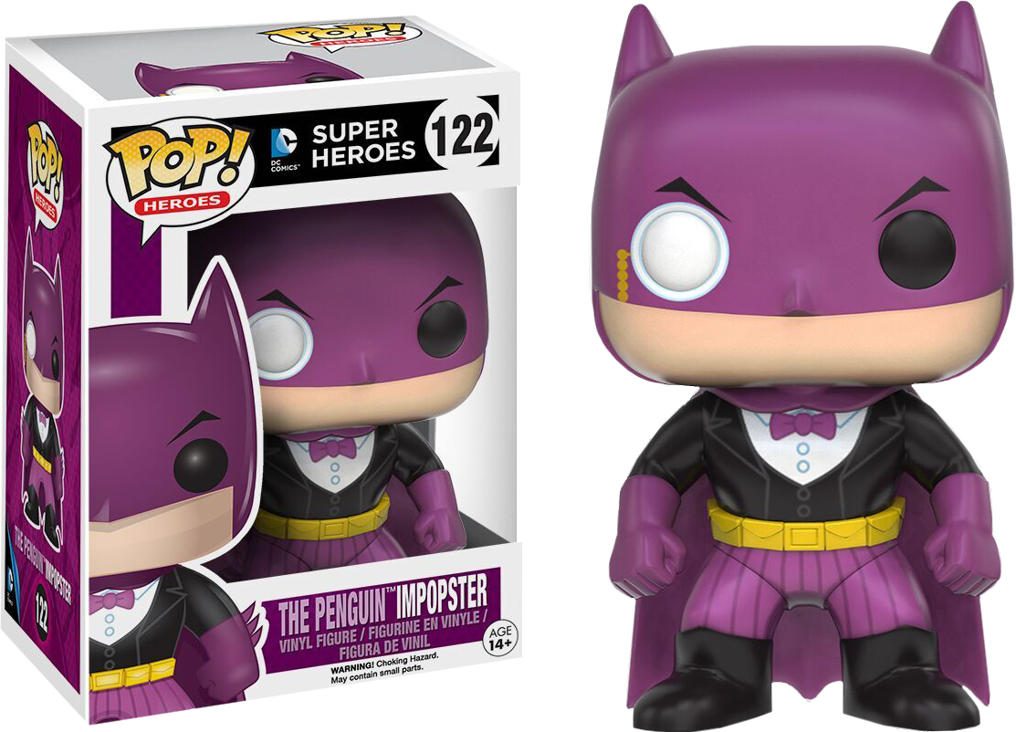 Batman As Penguin Impopster Pop Vinyl Figure - Penguin Impopster Funko Pop Clipart (1113x802), Png Download