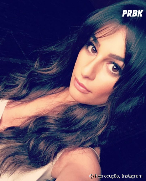 Lea Michele Posa Pelada No Instagram E Exibe Tatuagem - Lea Michele Deepfake Clipart (624x600), Png Download
