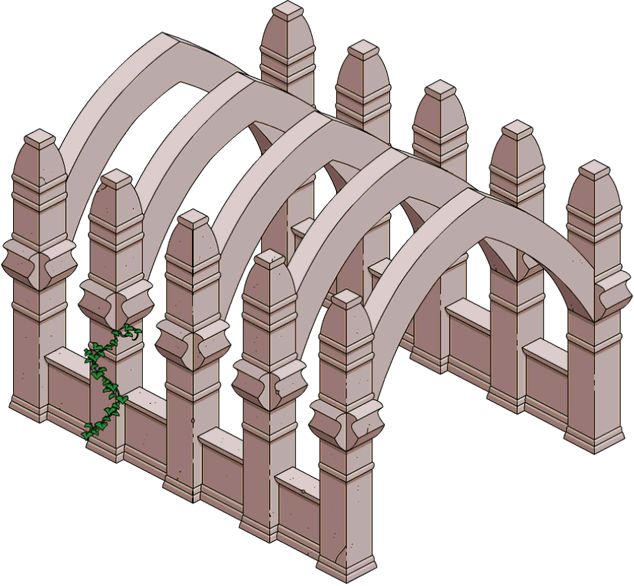 Corridor - Tapped Out Corridor Clipart (634x586), Png Download