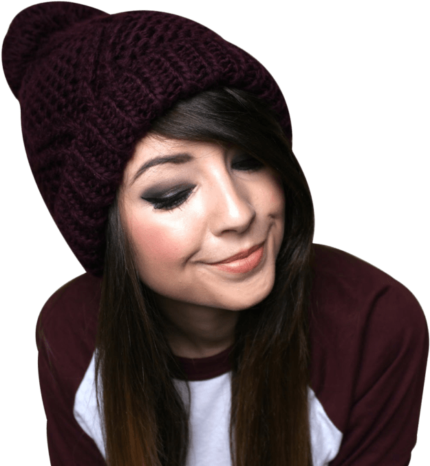 Zoella Thinking - Zoella Transparents Clipart (1024x683), Png Download