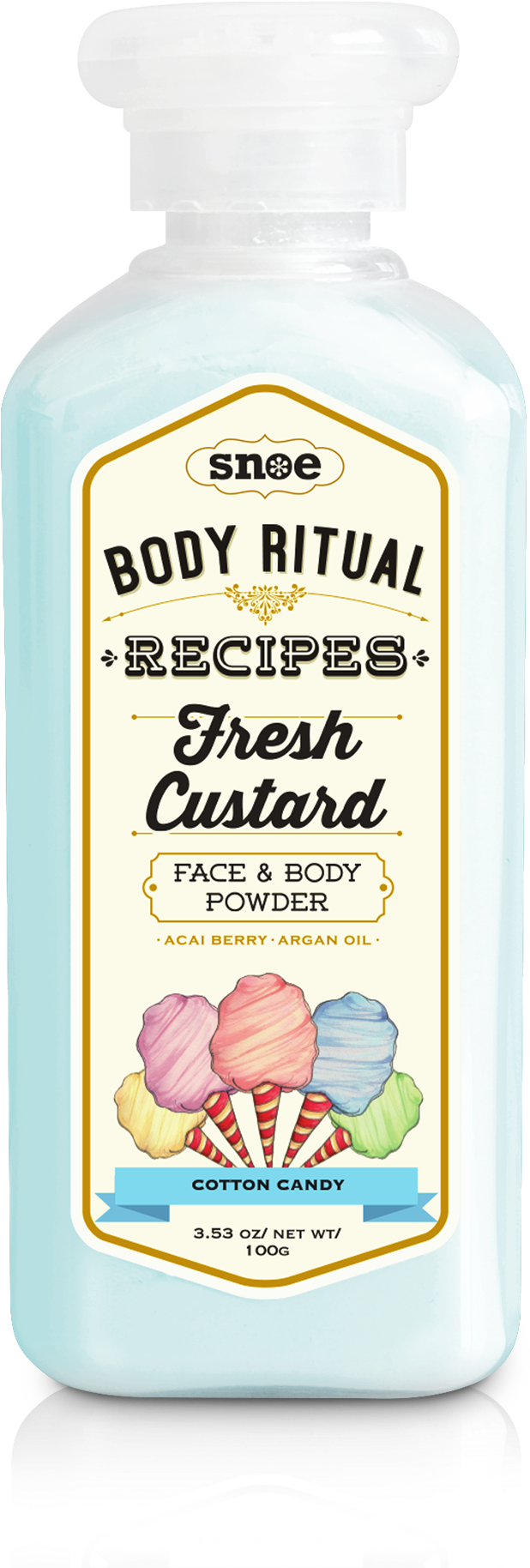 Body Ritual Recipes Fresh Custard Powder In Cotton - Ouidad Hair Products Clipart (2000x2000), Png Download