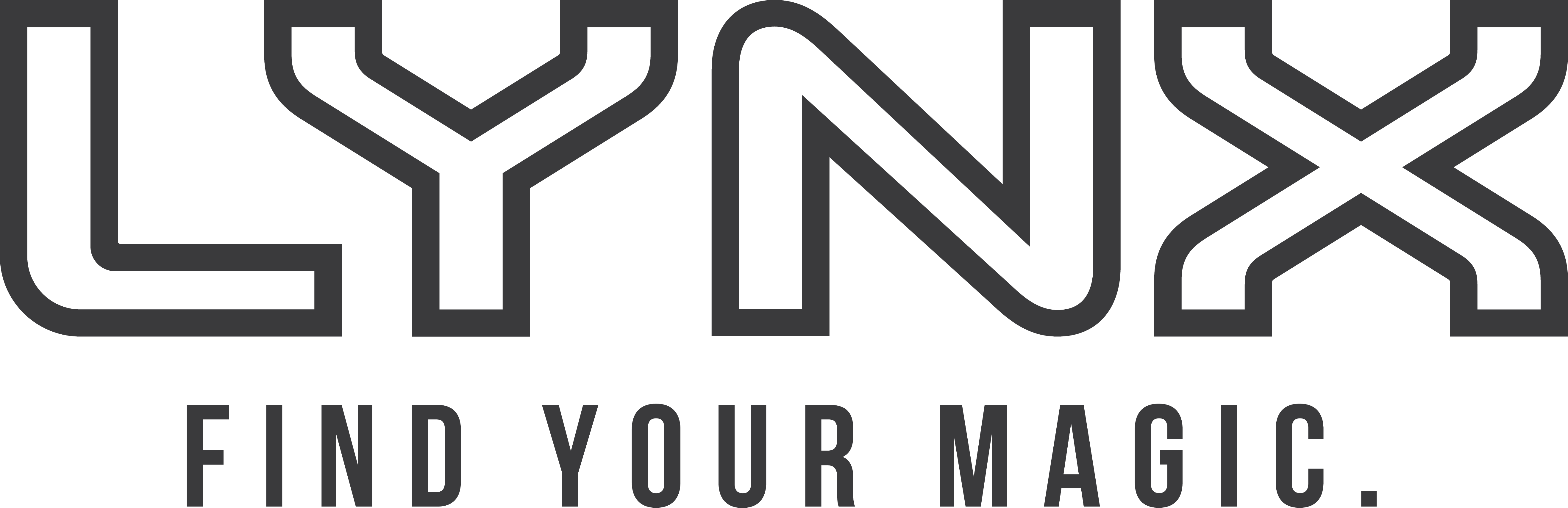 Lynxex - Monochrome Clipart (5268x1708), Png Download