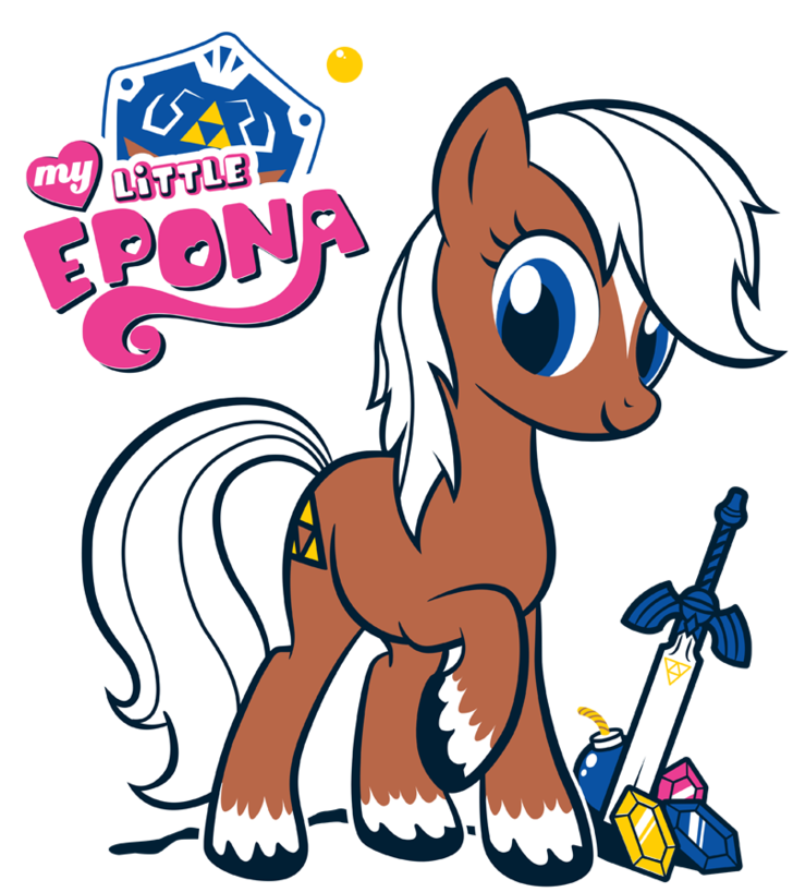 My Little Epona Clipart (1024x887), Png Download