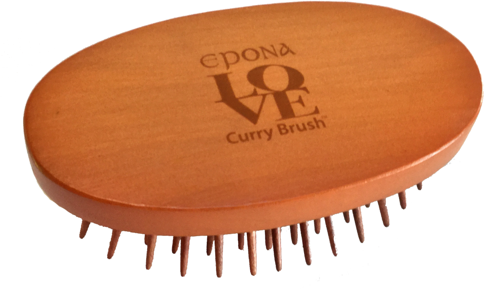 Epona Love Curry Wood Brush Full - Brush Clipart (1000x616), Png Download