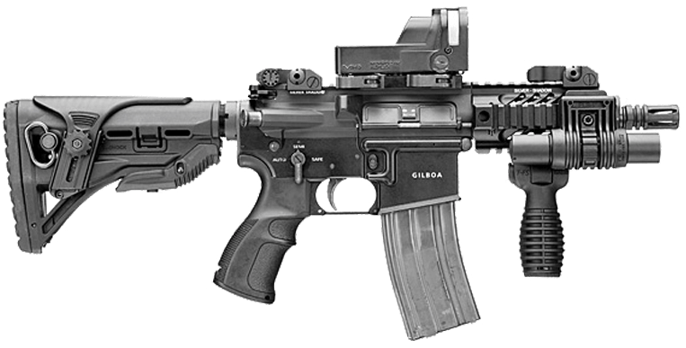 Assault Rifle Clipart (765x450), Png Download