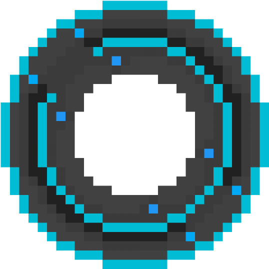 Tron Legacy- Light Disc - Pacman Game Over Gif Clipart (592x592), Png Download