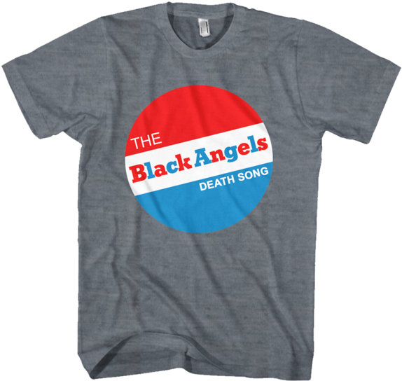 Black Angels T Shirt Clipart (600x600), Png Download