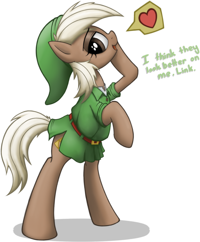 We Get Epona But She Looks Like This - Link And Epona Mlp Clipart (844x947), Png Download