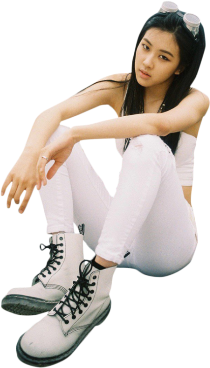 #blackpink #блэкпинк #rose #blackpink Rose #роуз #k-pop - Jisoo Png Blackpink Sit Clipart (700x994), Png Download
