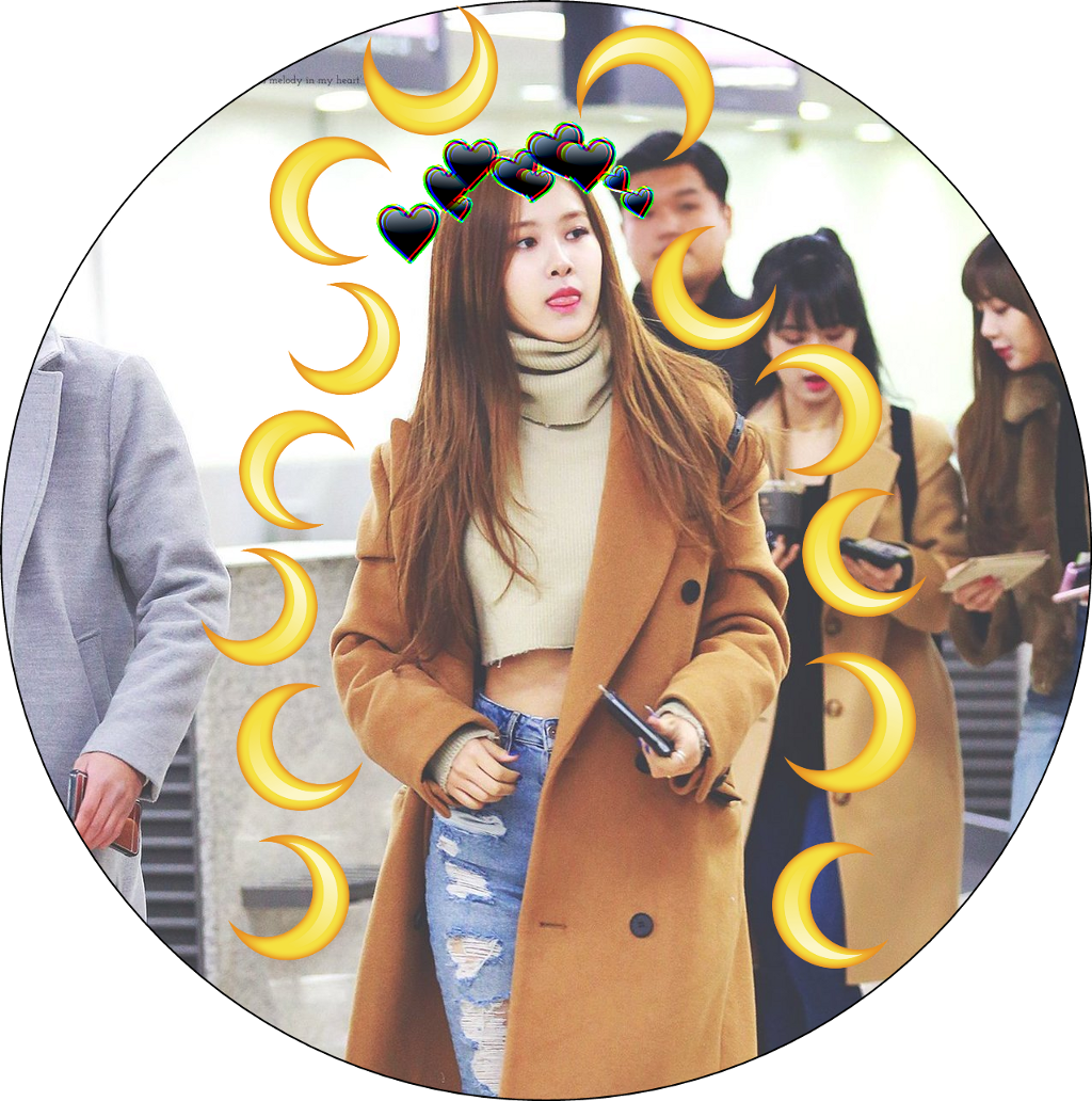 Blackpink Rose Edits Icon Fan-made - Blackpink Rose Crop Top Clipart (1024x1032), Png Download
