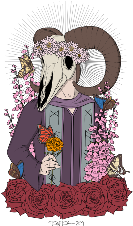 Tattoo Design Commission - Illustration Clipart (489x750), Png Download