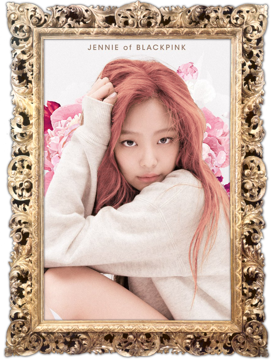 Hehe I Edited The Original Pic To Her Having Pink Hair - Happy Birthday Jennie Blackpink Clipart (898x1211), Png Download