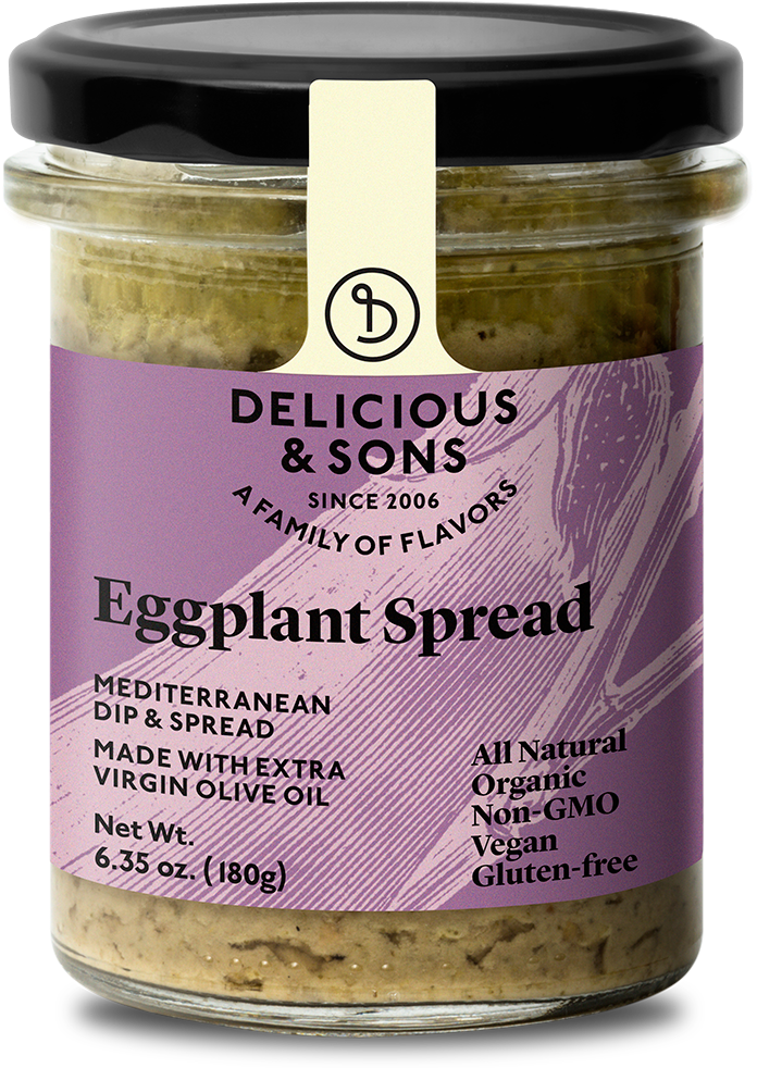 Organic Eggplant Spread - Eggplant Clipart (733x1000), Png Download