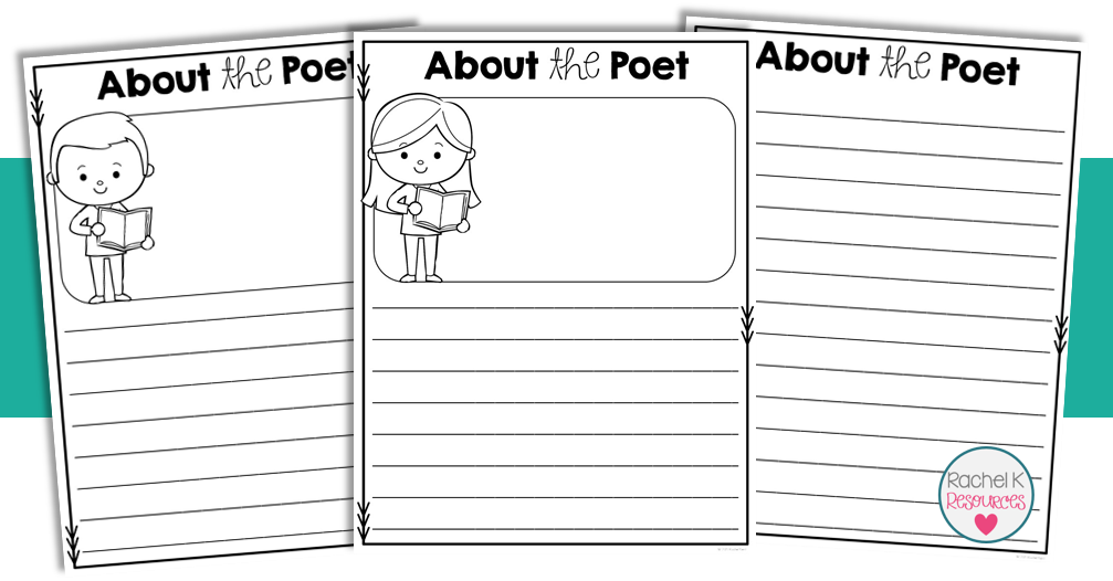 Poetry Book Template - Cartoon Clipart (1007x526), Png Download