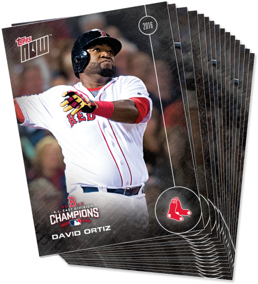 Al East Champion Boston Red Sox Get Topps Now Team - Player Clipart (595x595), Png Download