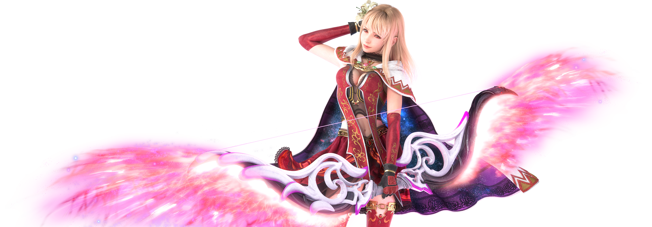 Final Fantasy Brave Exvius - Final Fantasy Brave Exvius Lotus Mage Fina Clipart (2141x748), Png Download