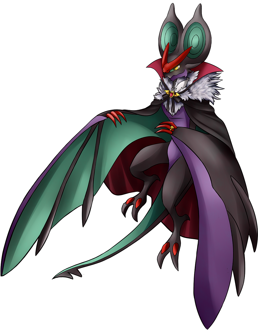 Dracul The Noivern - Illustration Clipart (1116x1354), Png Download