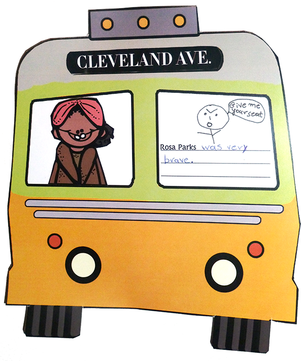 Boycotting Clipart Rosa Parks - Rosa Parks Montgomery Bus Boycott Clipart - Png Download (600x716), Png Download