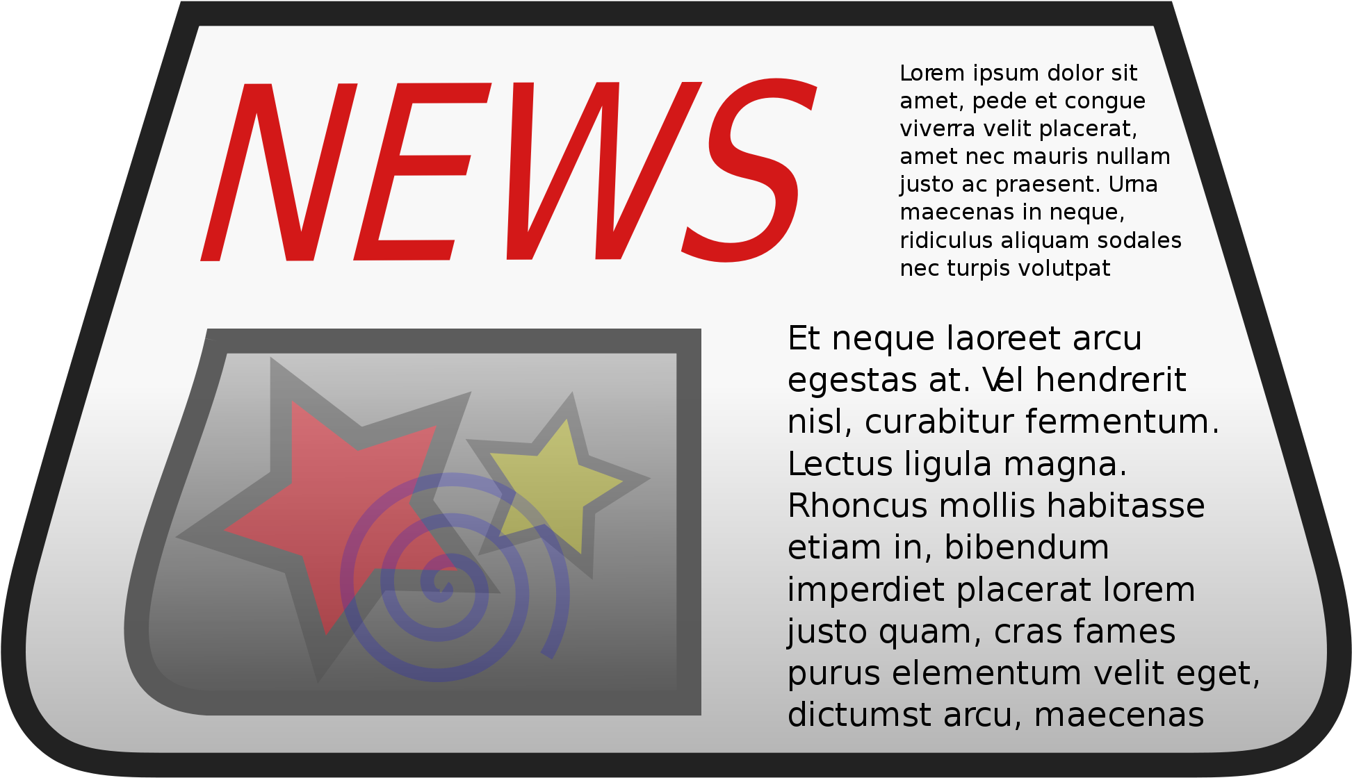 Estate Planning, Detroit News, Wall Street Journal, - Magazine Svg Clipart (2000x1157), Png Download