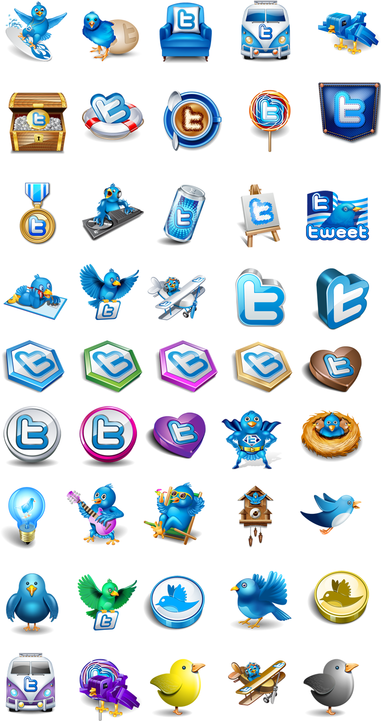 Twitter Clipart (800x1500), Png Download