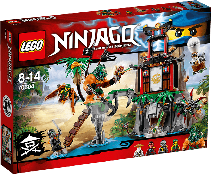 Lego Tiger Widow Island - Lego Ninjago Tiger Widow Island Clipart (1200x1200), Png Download