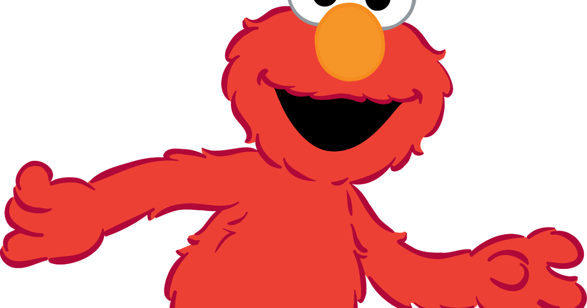 Elmo Sesame Street Cartoon Clipart (1200x630), Png Download