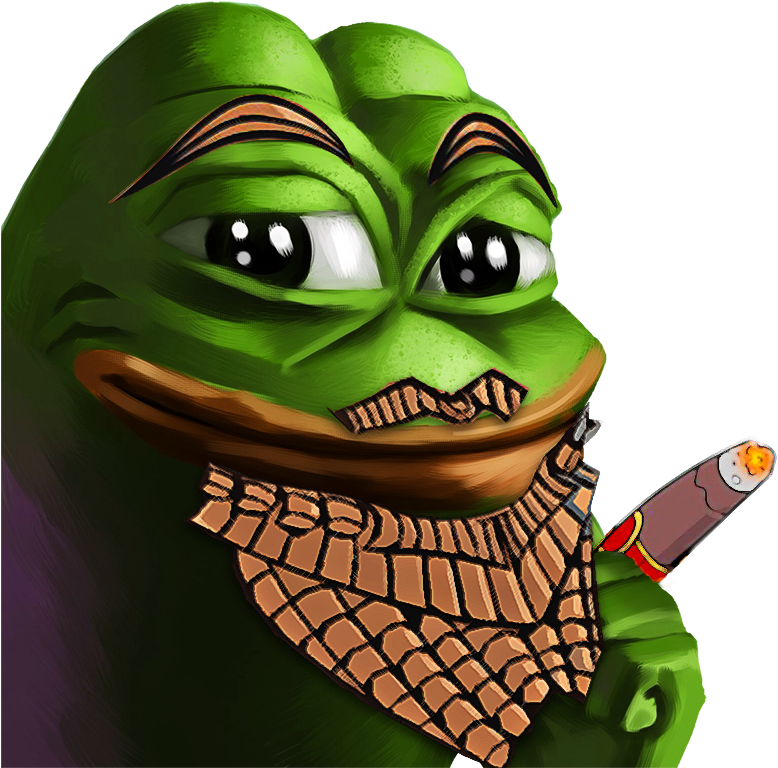 #savesargon Hashtag On Twitter - Pepe Painting Clipart (800x800), Png Download