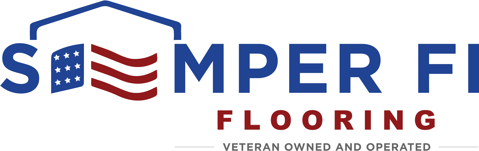 Semper Fi Flooring Clipart (2079x683), Png Download