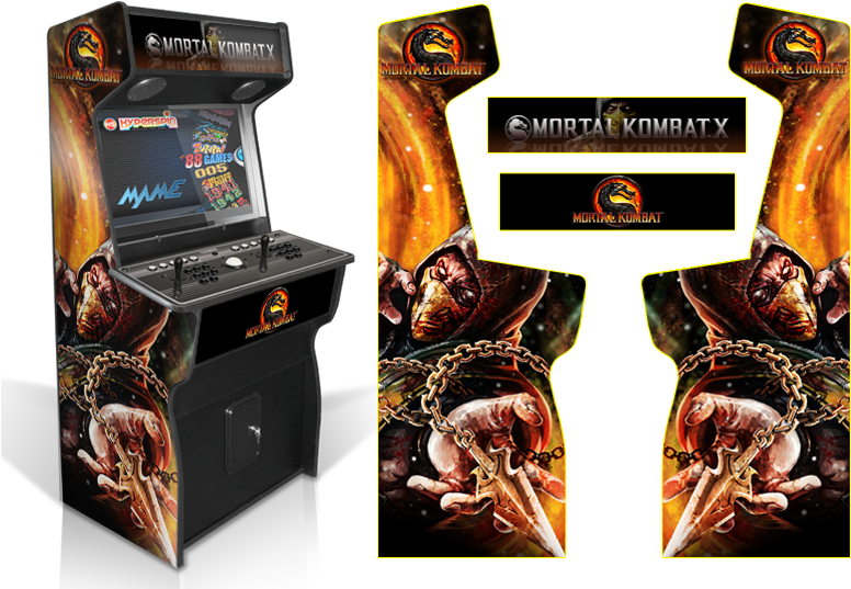 Marvel Vs Capcom Cabinet Art Clipart (800x552), Png Download