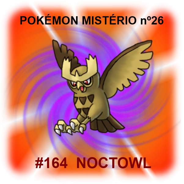 Antes De Mais Peço Desculpa A Toda A Gente Pela Falta - Pokemon Noctowl Clipart (602x602), Png Download