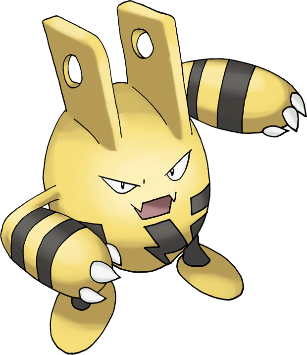 15,906,000 Exp - Elekid Pokemon Clipart (620x716), Png Download