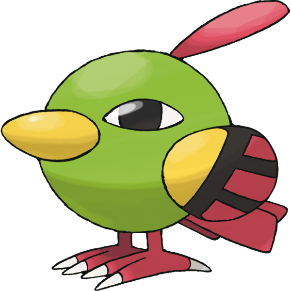 Pokeblog Gotta Rate'em All - Pokemon Natu Clipart (600x600), Png Download
