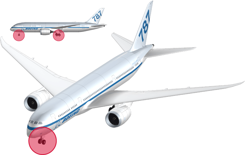 Computer Glitch - Boeing 787 Dreamliner Clipart (780x506), Png Download