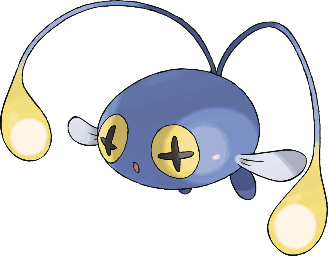 Pokemon Chinchou Clipart (1080x845), Png Download