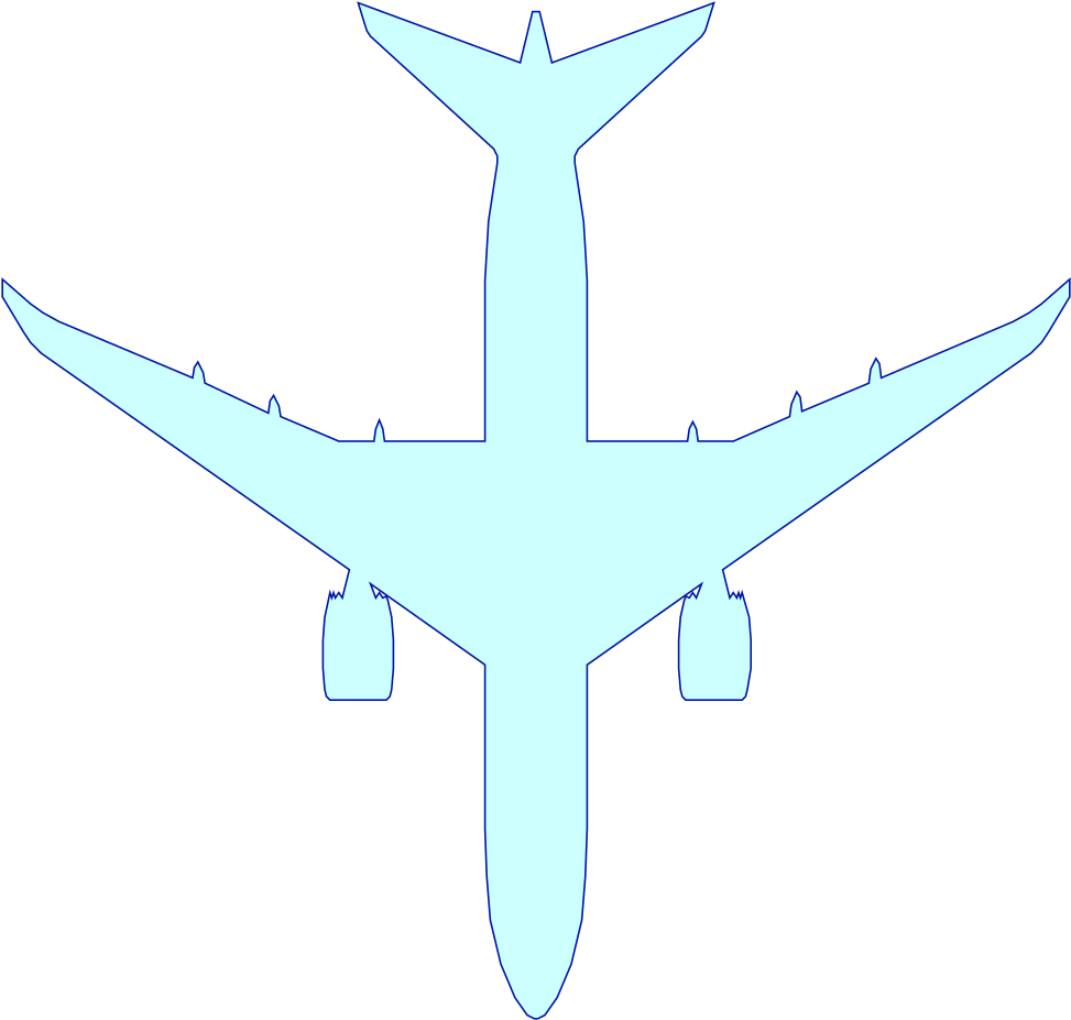 Flyingpete Icons Boeing787 - Wide-body Aircraft Clipart (1024x1024), Png Download