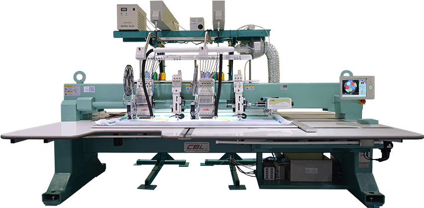 Embroidery Machine With Laser Cutting System - Milling Clipart (1920x500), Png Download