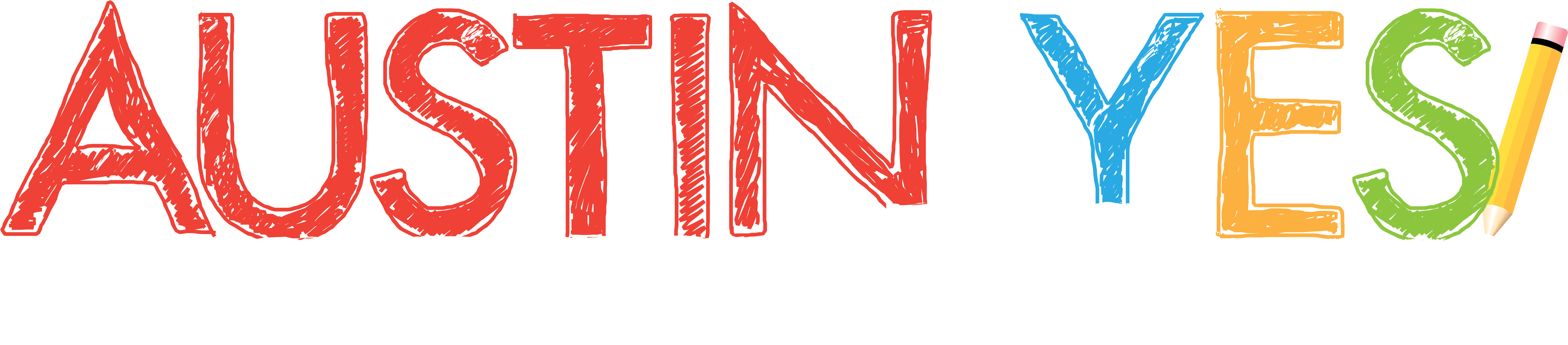 Austin Yes Logo New - Graphic Design Clipart (5828x1355), Png Download