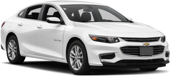 Pre-owned 2018 Chevrolet Malibu 4d Sedan Lt - 2019 Chevy Malibu White Clipart (640x480), Png Download