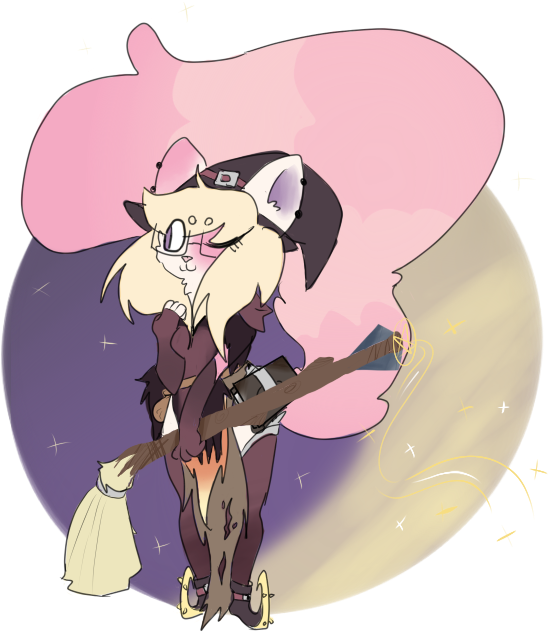 Did Someone Call For A Witch - Cartoon Clipart (560x681), Png Download