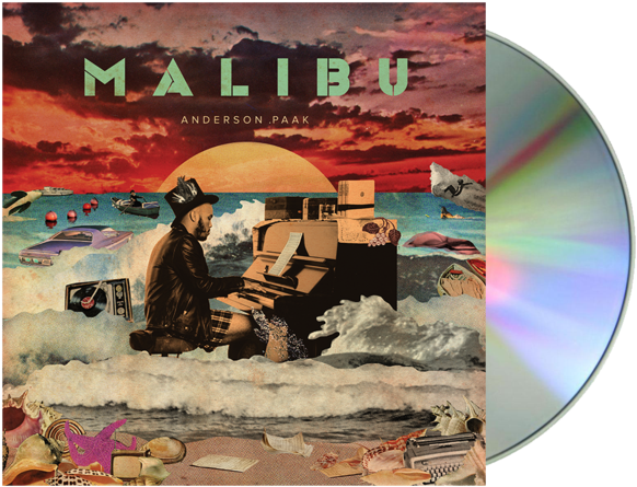 Malibu Cd - Malibu Anderson .paak Tour Clipart (600x600), Png Download