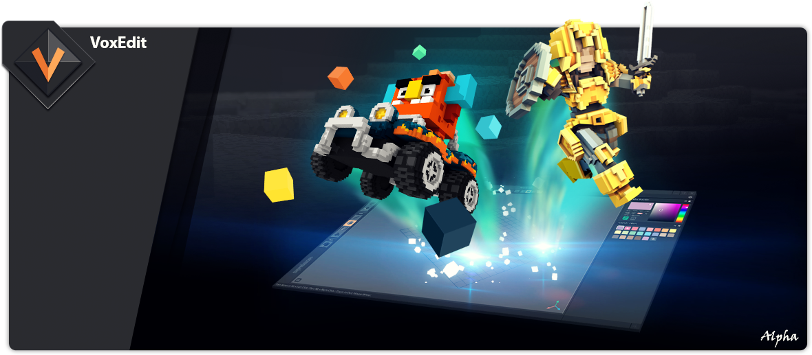 The Sandbox Voxel Editor - Graphic Design Clipart (1200x540), Png Download